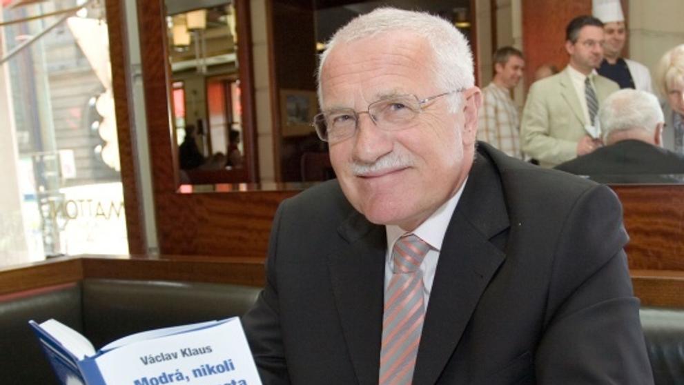 Prezident České republiky Václav Klaus