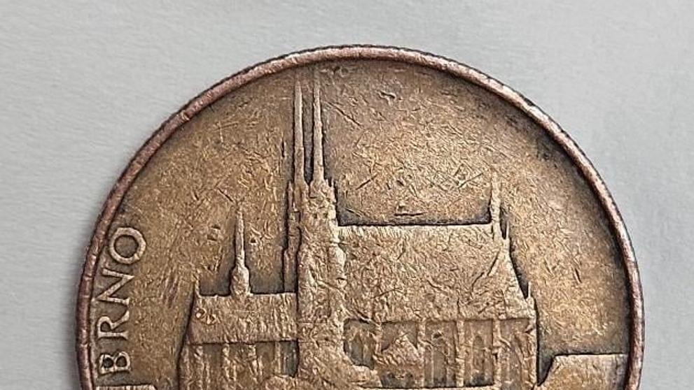 Desetikoruna malé Kč z roku 1993