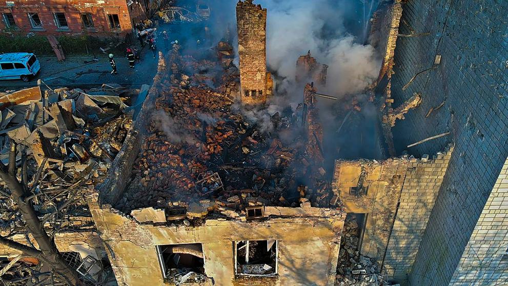 Masivní raketový útok na Ukrajinu, 4. 9. 2024 Lviv