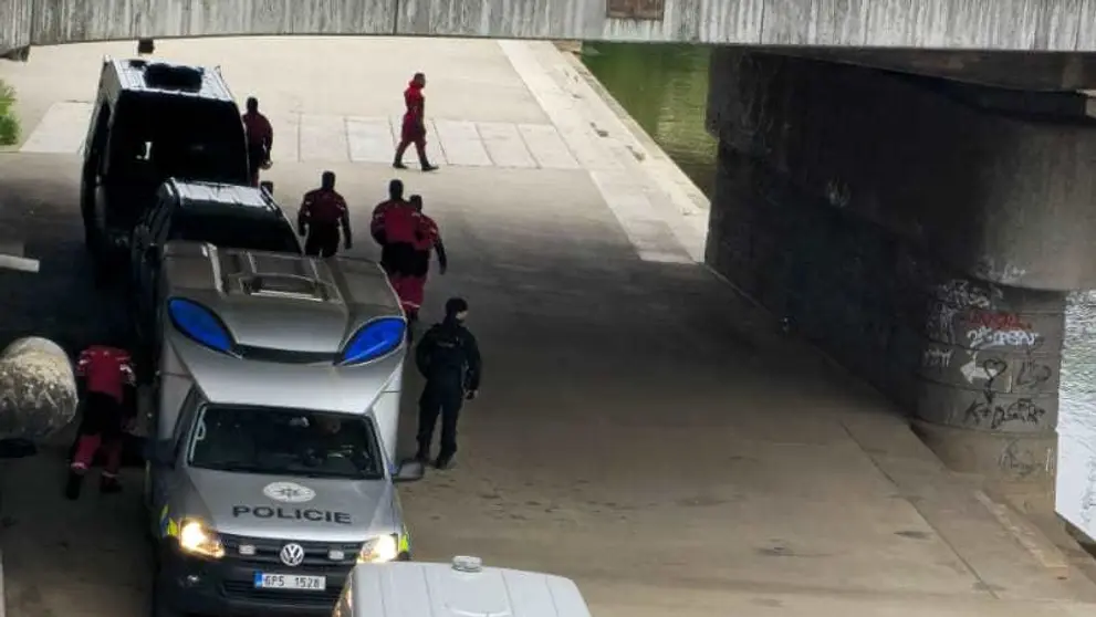 V řece Radbuze byla nalezena lidská hlava