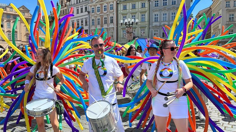 Průvod Prague Pride