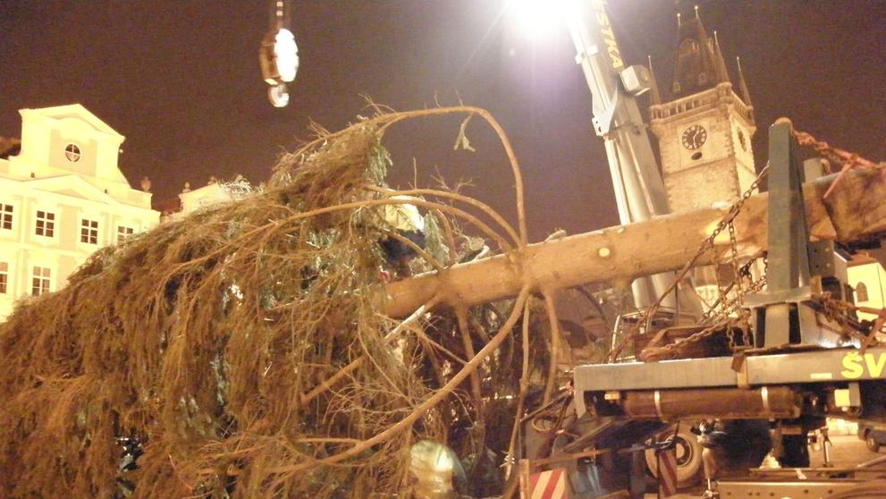 Vánoční strom na Staroměstském náměstí - 3
