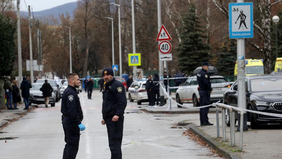 Útok nožem na základní škole v Záhřebu (2)
