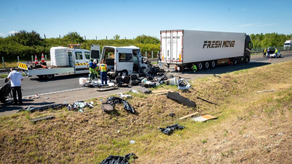 Smrtelná dopravní nehoda na dálnici M1 u Győru