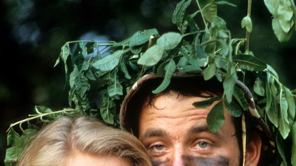 Cindy Morganová a Bill Murray ve fimu Caddyshack, 1980