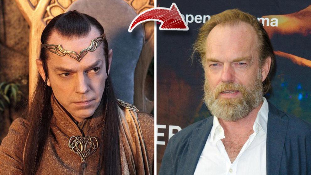 Jak se změnili herci z Pána prstenů - Hugo Weaving