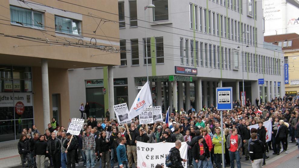 Demonstrace proti romské kriminalitě - 2