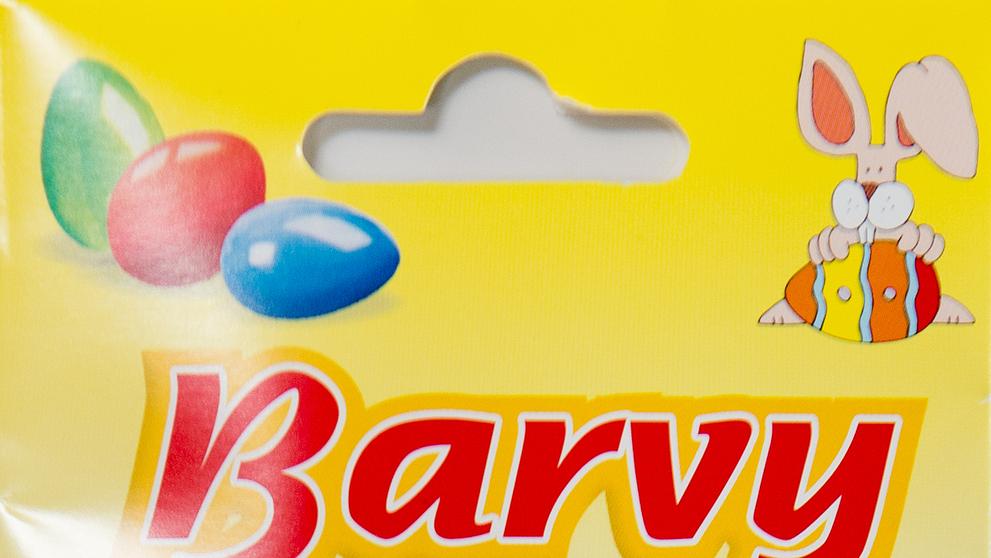 Testované barvy na vajíčka - Aroco
