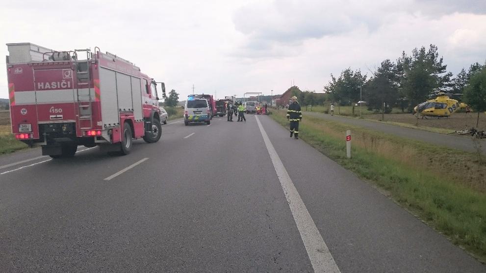 Cyklista nepřežil srážku s autem