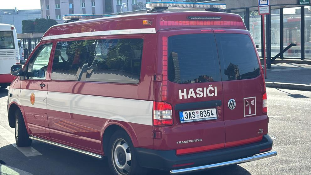 Evakuace pražského metra Želivského (4)