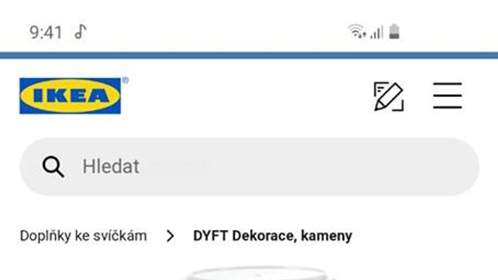 Kameny v obchodě