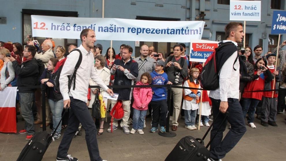 Reprezentace odjela vlakem na EURO - 5