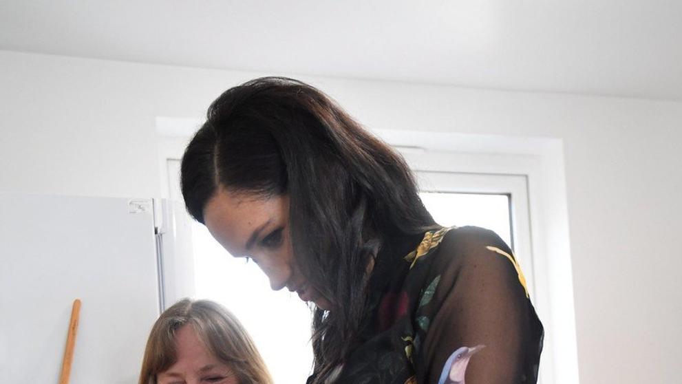 Meghan a Harry v nadaci - 2