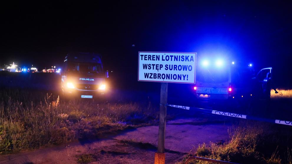 Pád letadla v Polsku (2)