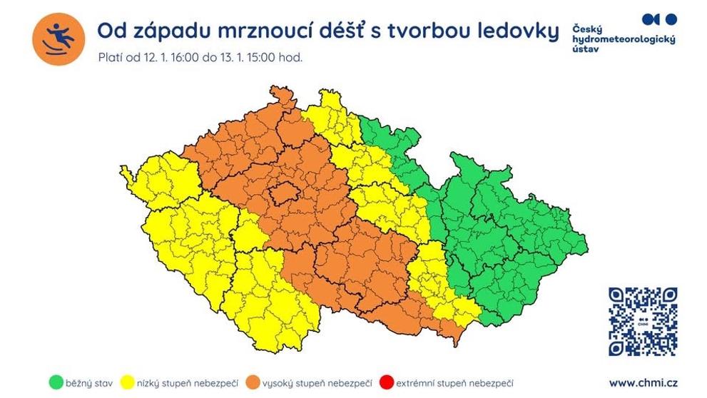 Výstraha před ledovkou