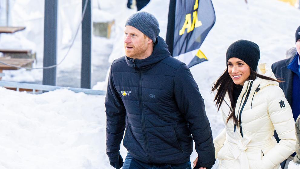 Princ Harry a Meghan Markle, 10. 2. 2025 Invictus Games Vancouver Whistler v Kanadě