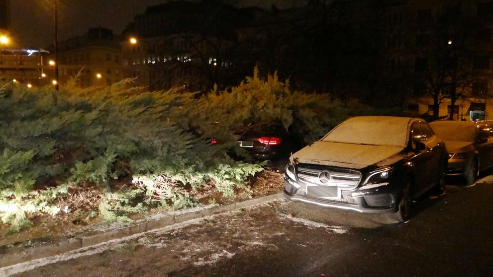 Řidič nevybral zatáčku a auto zmizelo v hustém křoví
