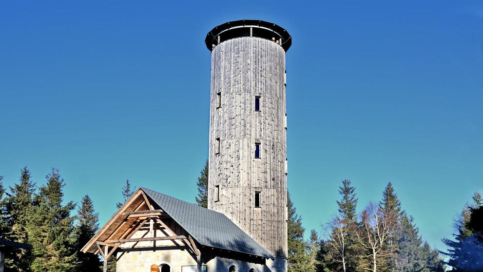 Rozhledna na Borůvkové hoře