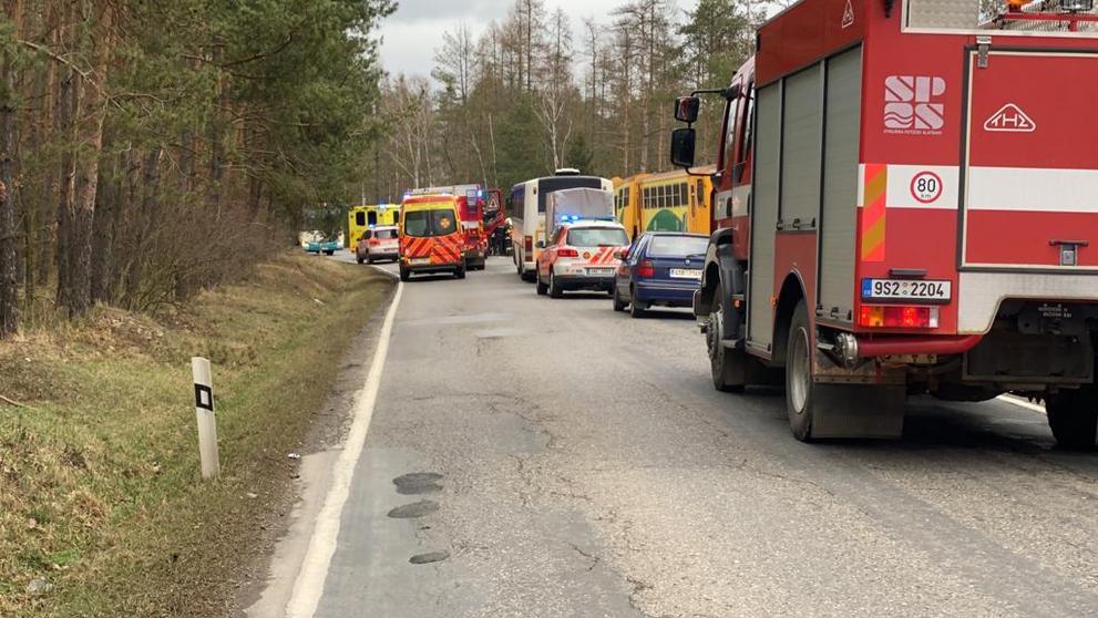 Srážka osobního vlaku s náklaďákem na Příbramsku - 10