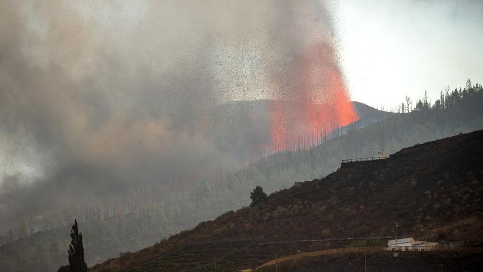 Erupce sopky  na Kanárských ostrovech (1)