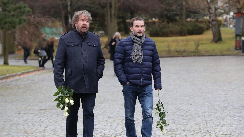 Rozloučení s Jaroslavem Šmídem - Zdeněk Troška s přítelem