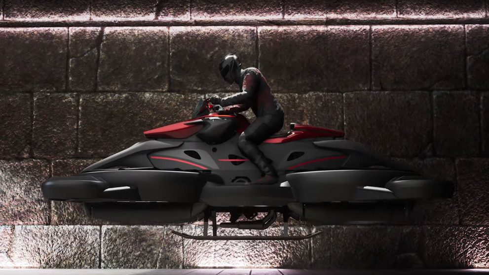 Japonský hoverbike XTurismo