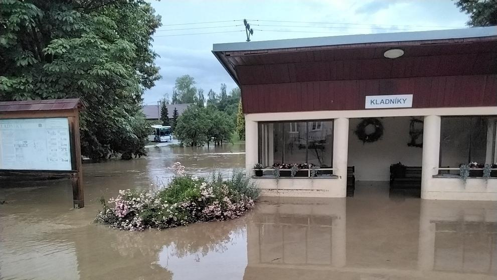 Bouře a bleskové povodně v Olomouckém kraji (9)