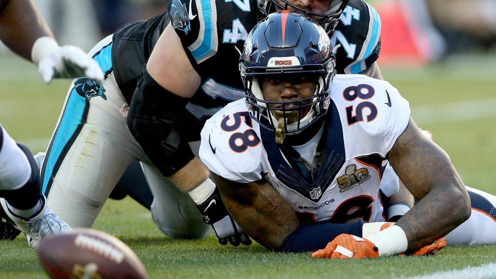 50. Super Bowl: Denver - Carolina 24:10 - 1