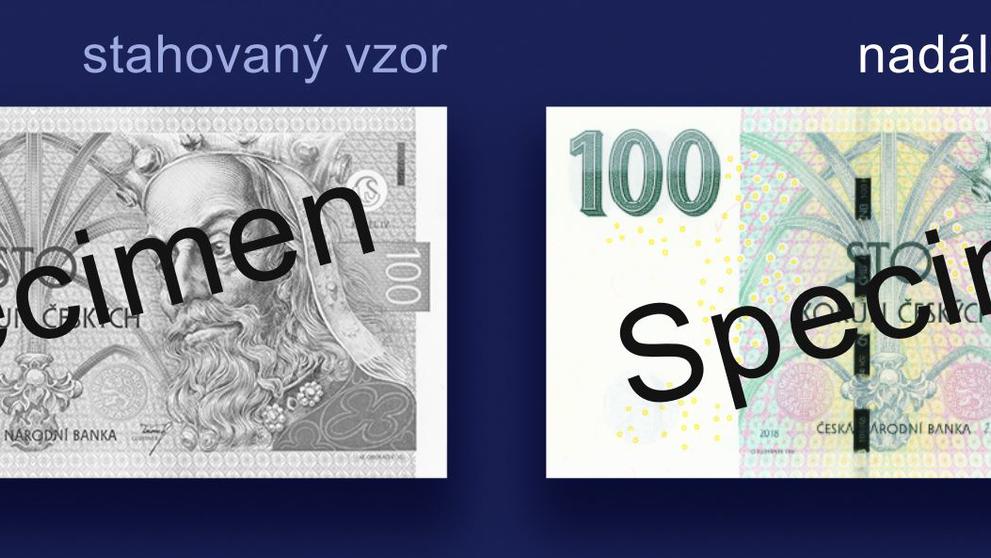Stahované starší vzory bankovek (1)