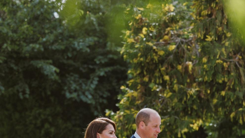 William a Kate na královské svatbě prince Husseina a princezny Rajwy