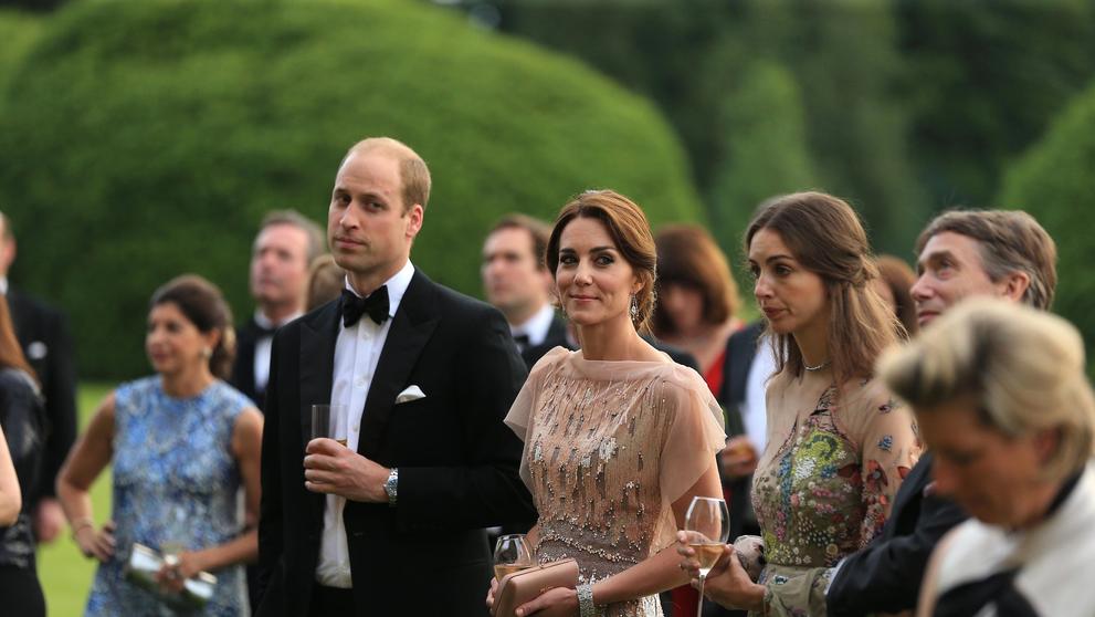 Princ William, princezna Kate a Sarah Rose Hanburyová, 22. 6. 2016