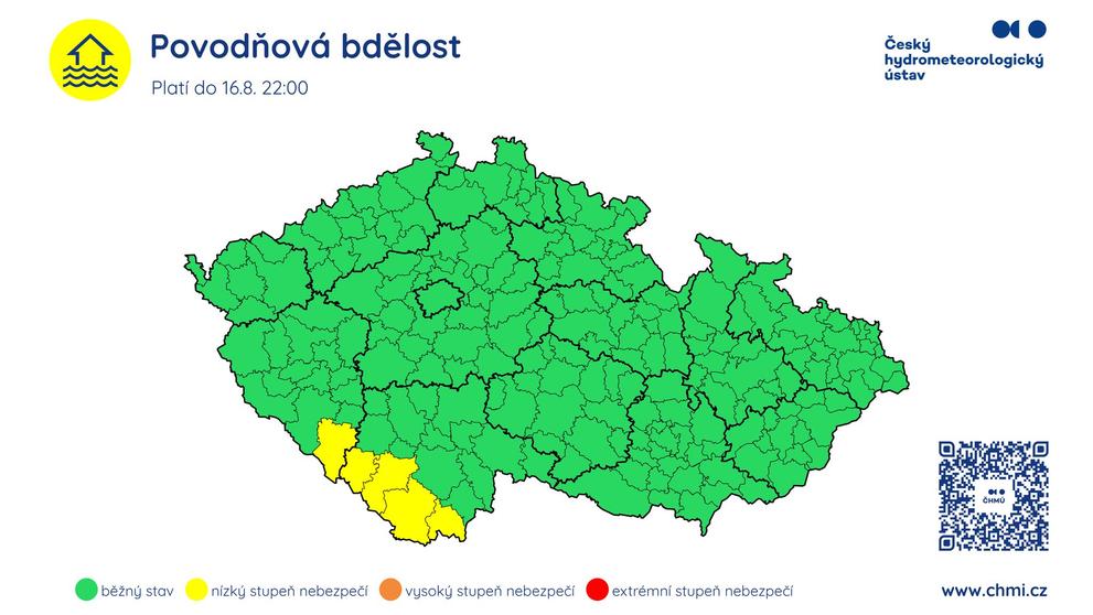 Výstraha před nepříznivým počasím