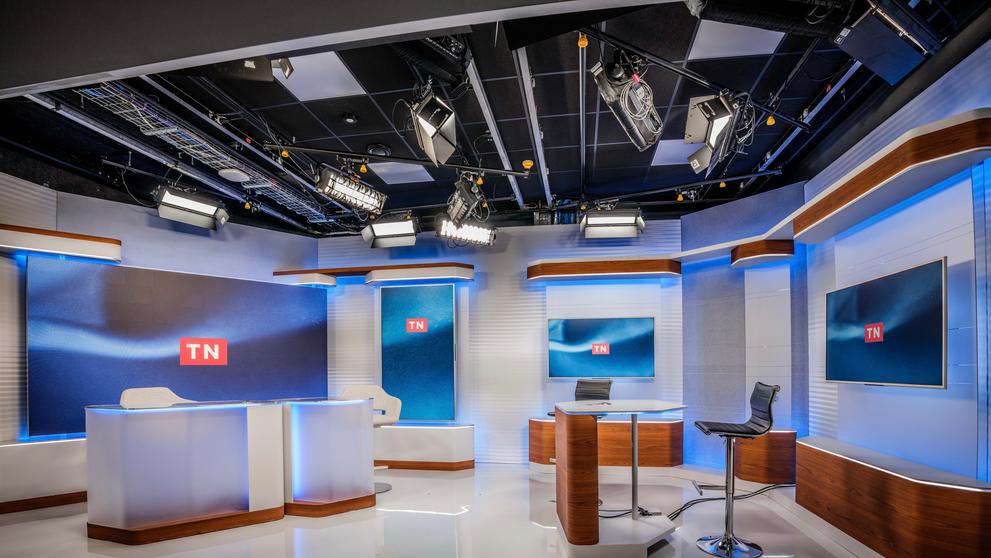 Nové studio TN Live