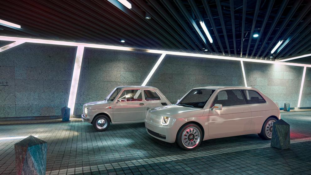Legendární Fiat 126 v novém designu - 15