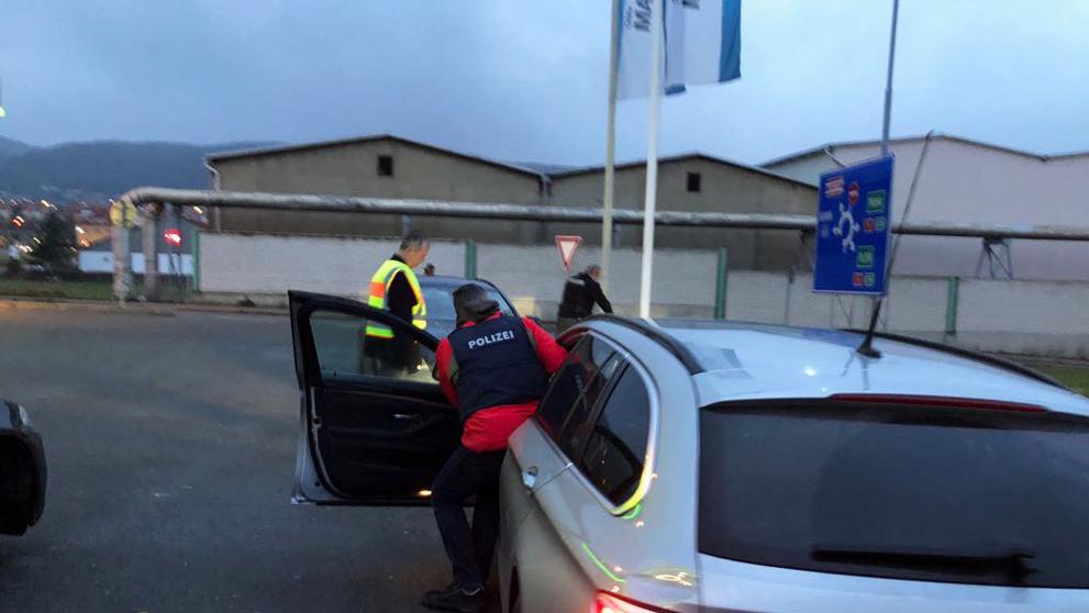 Policejní honička v Berouně - 2