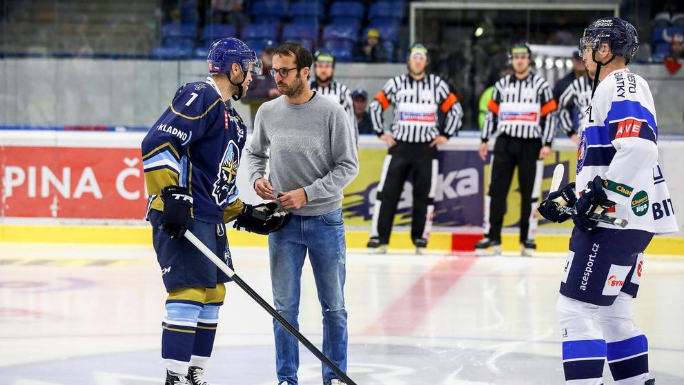 Radek Štěpánek v Kladně slavnostní buly