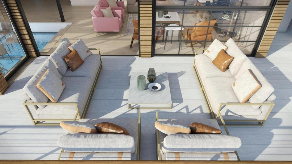 Neptun - hotel obklopený šesti plovoucími domy v Dubajském přístavu - 1