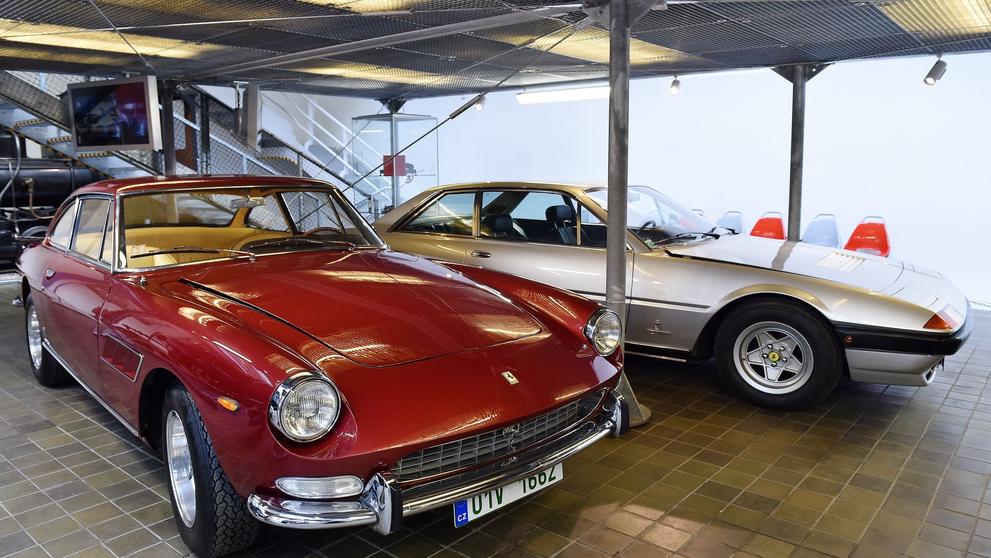Vozy Ferrari v Národním technickém muzeu - 2