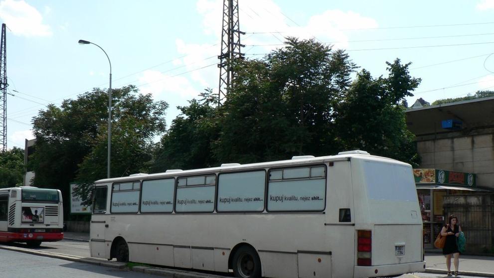 Odstavený autobus - Smíchov - 5