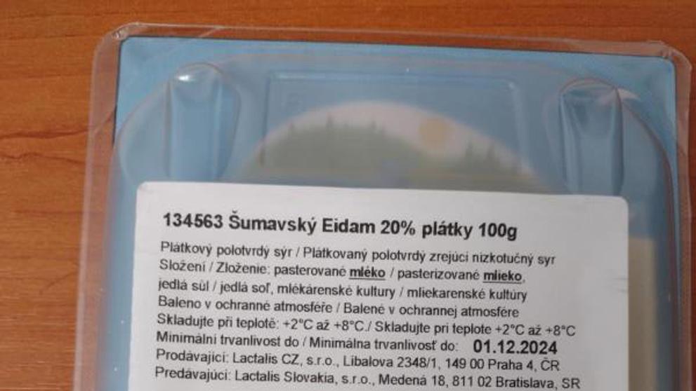 Zdraví nebezpečný Šumavský eidam, Hruška, spol. s r.o.