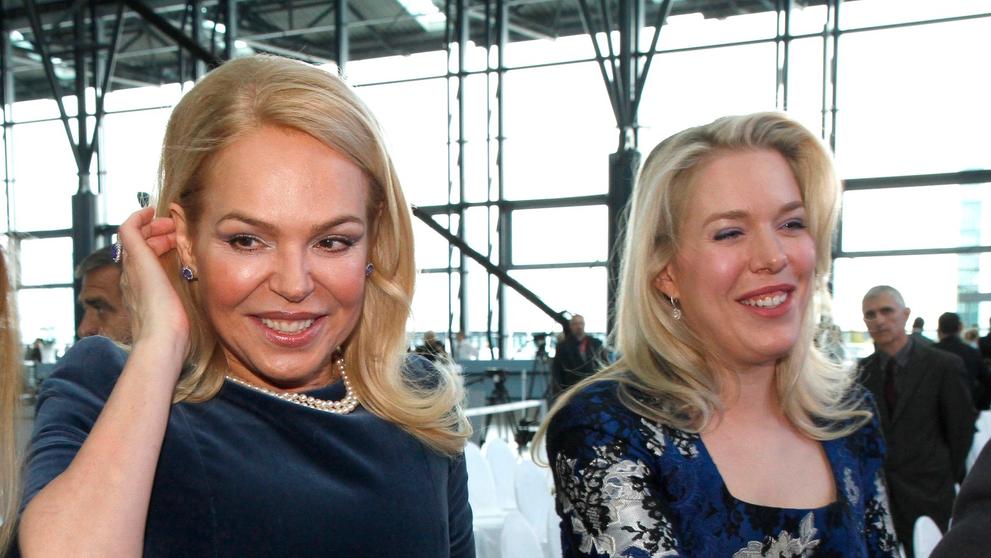 Dagmar Havlová a Nina Smit Veškrnová, 5. 10. 2012