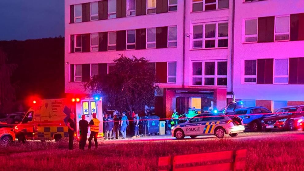 Zásah policie v Kunraticích