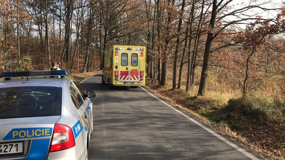 Nehoda osobního automobilu v ulici K Lesíku - 3
