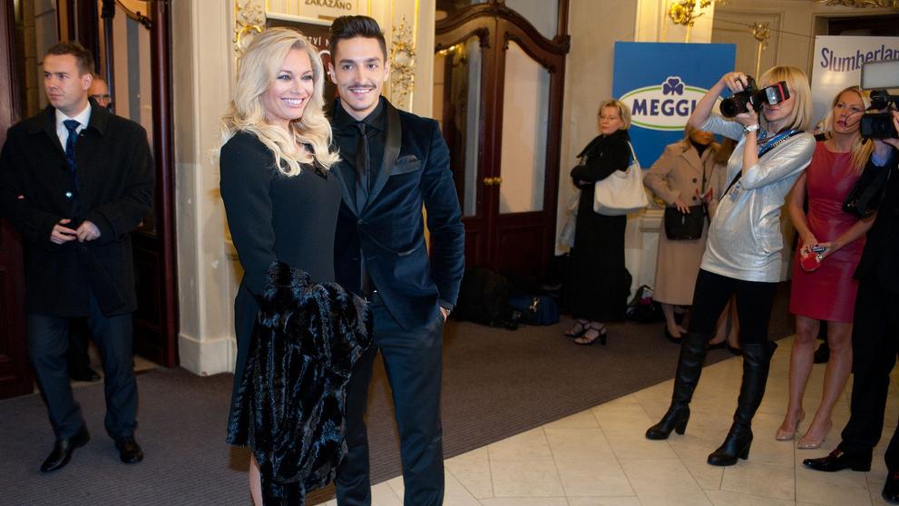 Lucie Borhyová a Michal Hrdlička