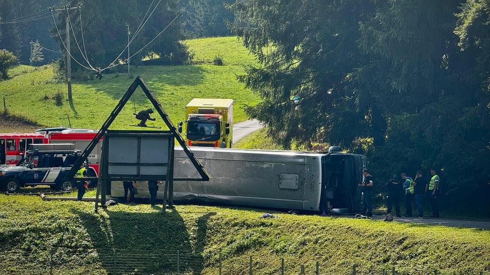 Havárie autobusu na Frýdecko-Místecku