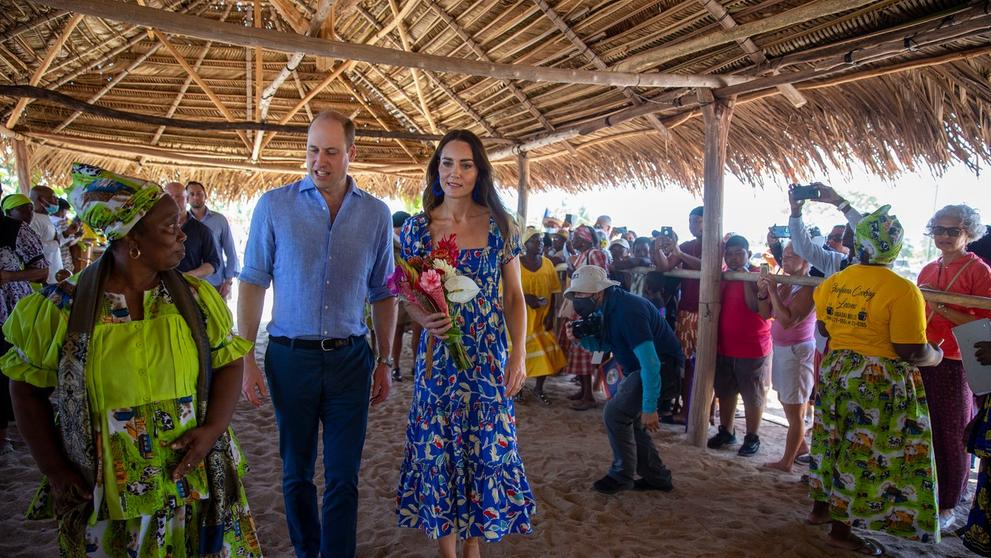 Princ William a Kate na návštěvě v Belize (1)