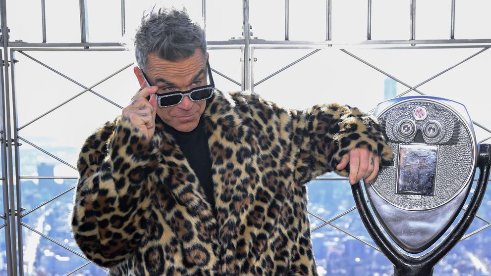 Robbie Williams, 14. 1. 2025 Empire State Building