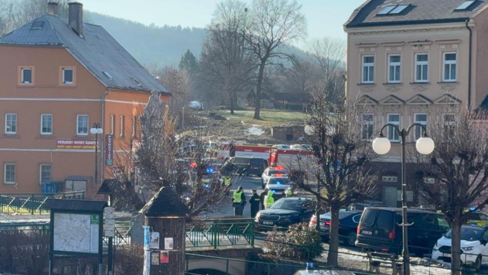 Střelba v obci Chřibská na Děčínsku