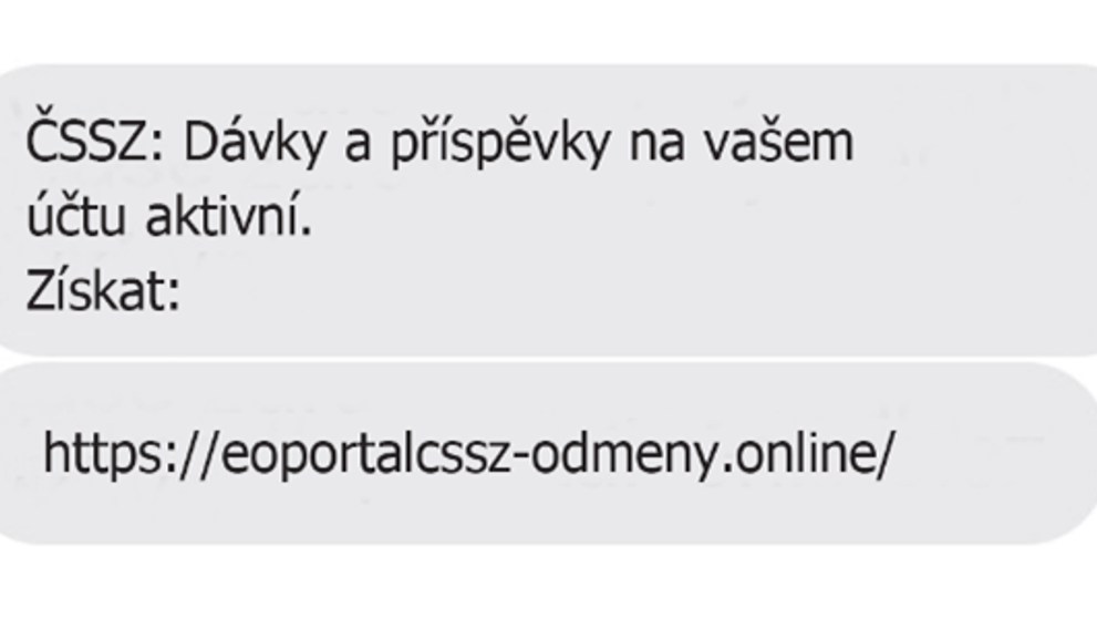 Podvodná SMS