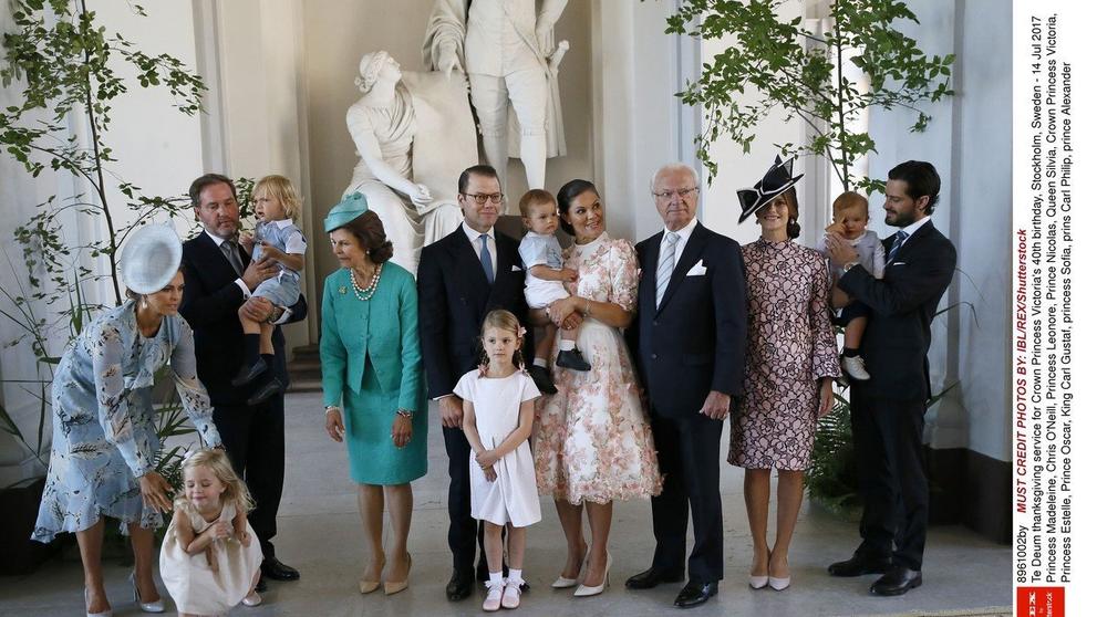 Švédská princezna Madeleine s rodinou - 1